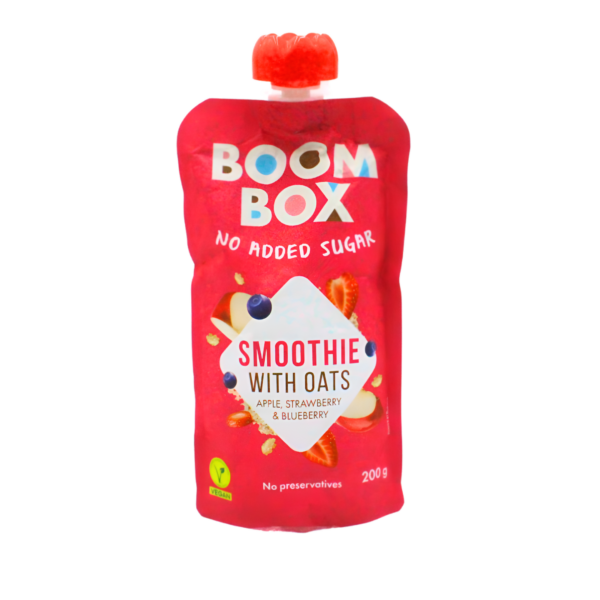 Smoothie jabuka, jagoda & borovnica 200g Boom Box