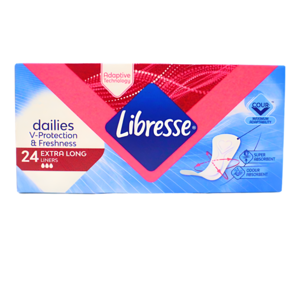 Libresse dailies V-Protection dnevni ulošci-extra long, 24kom