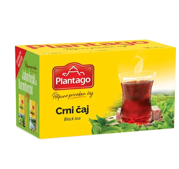 Čaj crni  Plantago 40g