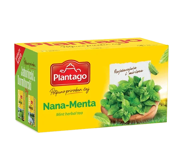 Čaj menta Plantago 30g