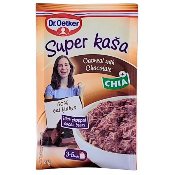 Super kaša Choco 61g Dr.Oetker